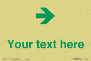 Custom Safe Condition inverse: Green right arrow